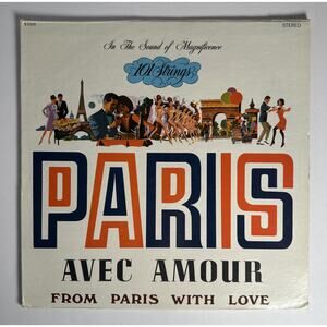 101 Strings - Paris - Avec Amour [vinyl - 12"] 1966 Alshire S-5029